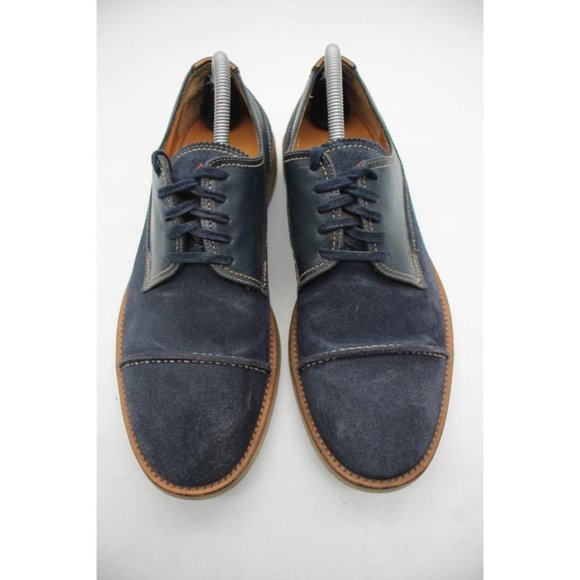 Paul Smith Jeans Men\'s Size EU 41 Navy Suede Cup Toe Skull Oxford Shoes main image 8